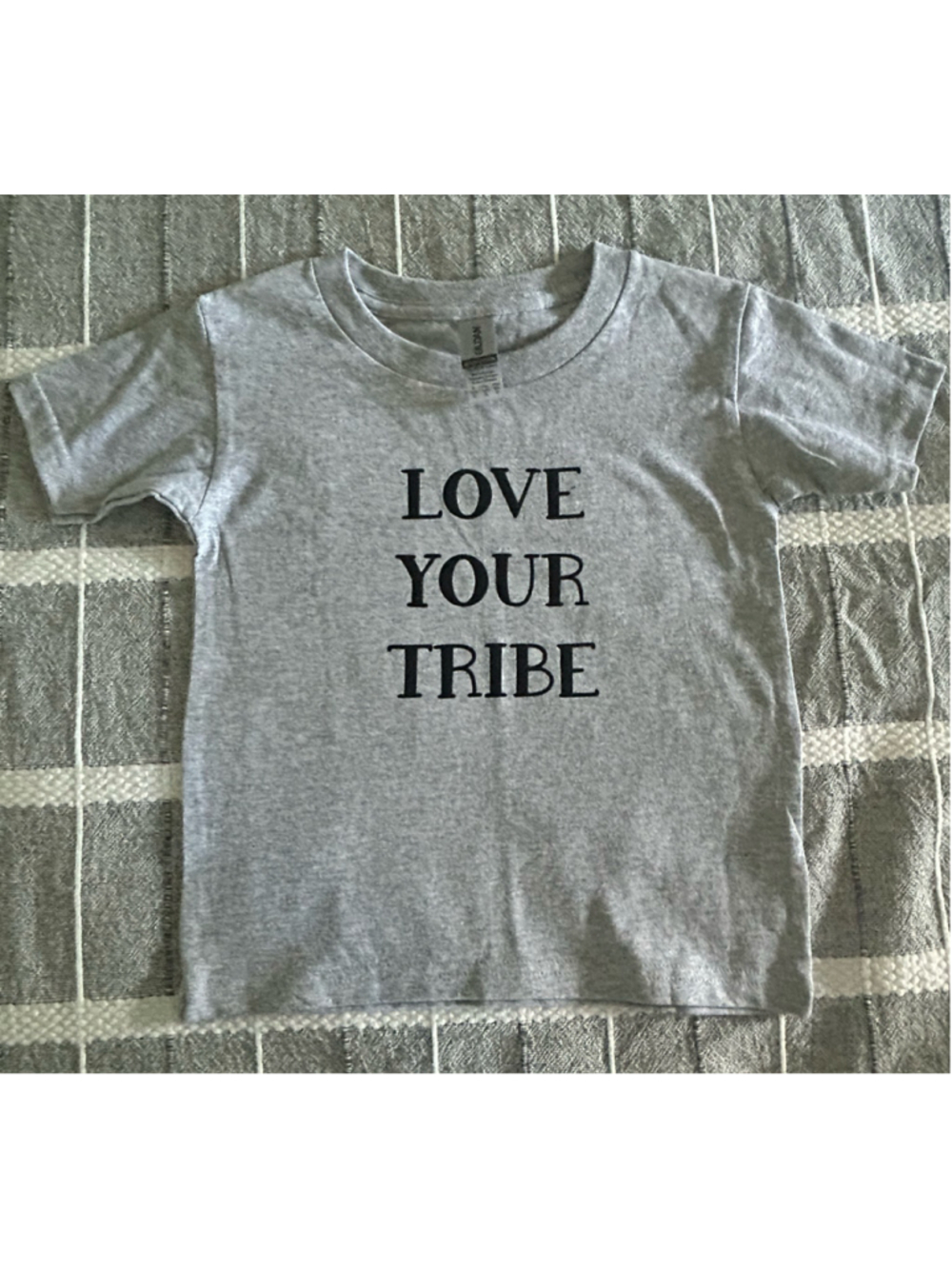 Unisex Short Sleeve Tee “Love Your Tribe” Tshirt